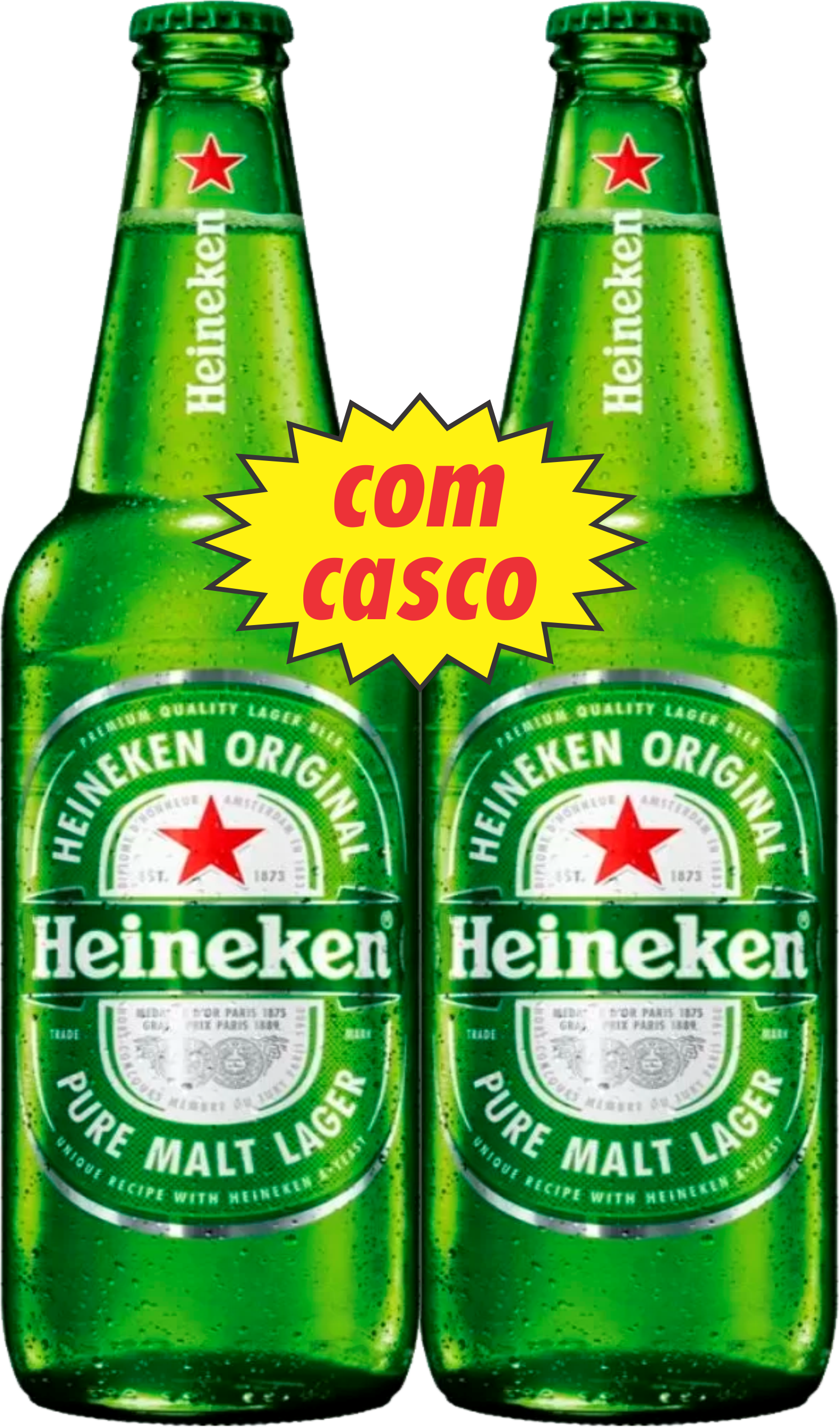Cerveja Heineken GR 600ml