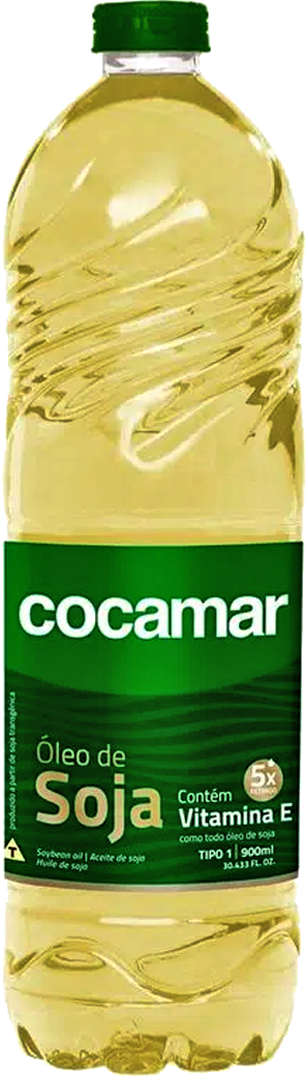 Óleo de Soja Cocamar 900ml