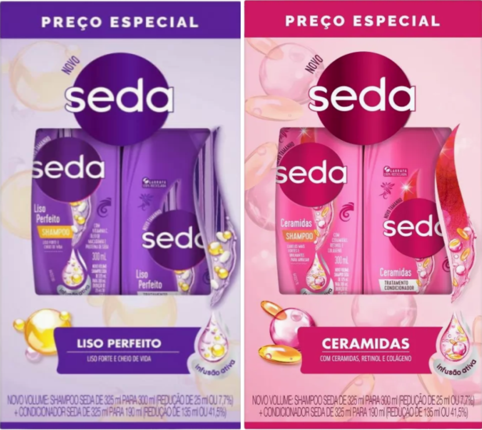 Kit SH+Cond. Seda 330ml/190ml